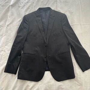 Banana Republic Charcoal Gray Sport Coat with Notched Lapels